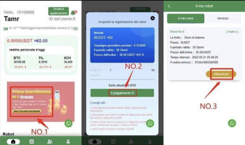 Lupetta17's tweet photo. https://t.co/1yu1oIaotr 

TAMR 🤖

⏺️ APP TOTALMENTE GRATUITA

Basta registrarsi ed ogni 5 minuti di guadagna una somma in denaro totalmente in modo AUTOMATICO, non c'è bisogno di fare click ne nulla

_Minimo Prelievo 20€ 

Attiva seguendo la foto 

#guadagnareonline 
#tamr https://t.co/9tctSrenby