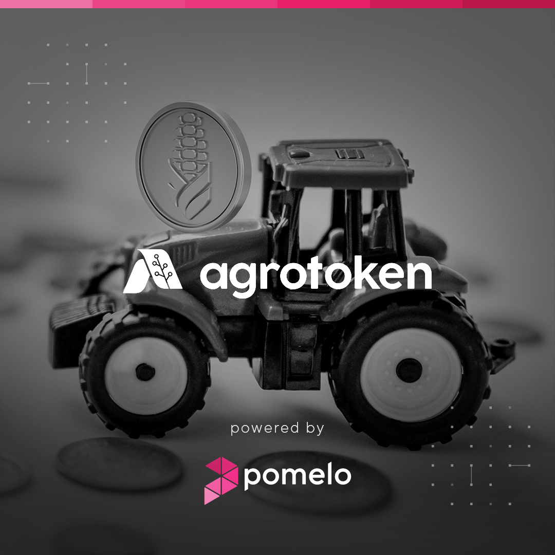 Agro + crypto y una 💳 que llega para desafiar las leyes de la ciencia 🧪 en 🇦🇷 y 🇧🇷, bienvenido <a href="/agrotoken/">Agrotoken</a> a Pomelo!

Así es, oficialmente nos aliamos a Agrotoken, empresa dedicada a la tokenización de commodities agrícolas 🚜, para crear juntos su agro card Visa. Sigue! 🧵👇🏼