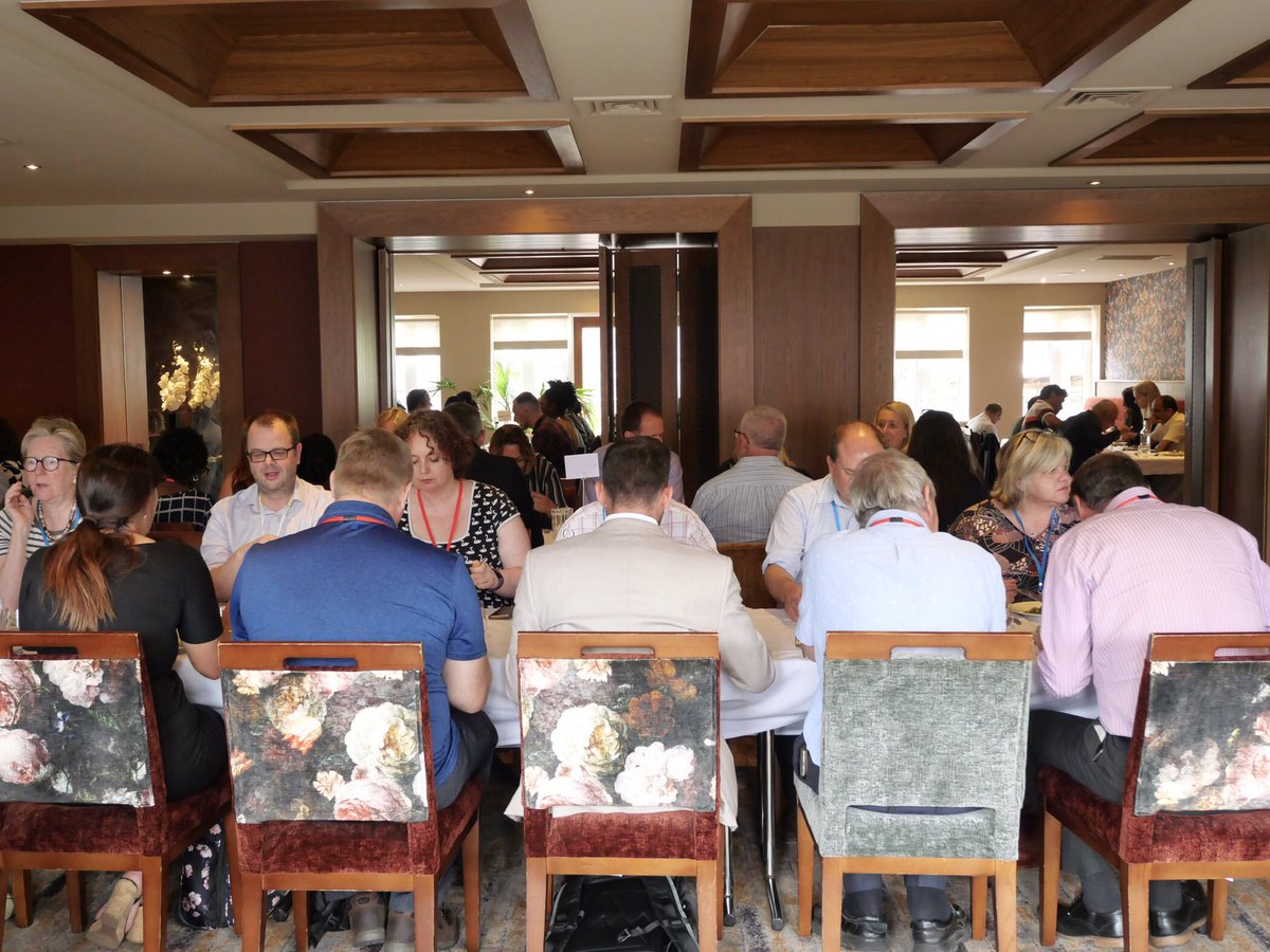 HealthITExpert's tweet photo. Time now for our networking lunch, after a busy morning of presentations, networking and meetings it's time to enjoy a three-course meal. Informal networking is the key to developing further relationships, solidifying connections and refuelling for the busy afternoon ahead. https://t.co/6jCHhrm2Mi