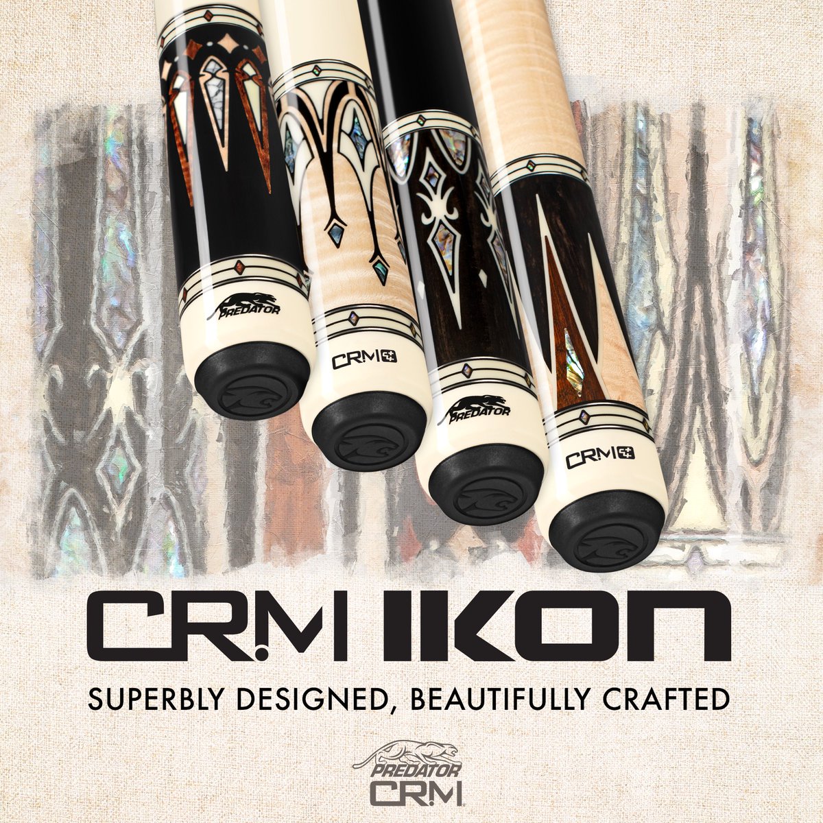 PredatorCarom's tweet image. Superbly designed, beautifully crafted—the Ikon Family is the epitome of traditional, American cue artistry. Constructed with C4+ technology that has won countless world titles. Simply Ikon-ic. 

USA: predatorcues.me/3c8mT3a
INT: predatorcues.me/3RCWqer

#CaromCues #PredatorCarom