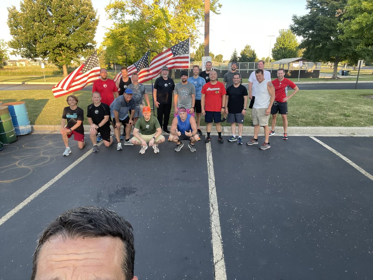 F3_Outpost's tweet image. Iced Tea stepped up to Q at OP run club this morning.  18 PAX came out and put in some miles in our and back fashion.