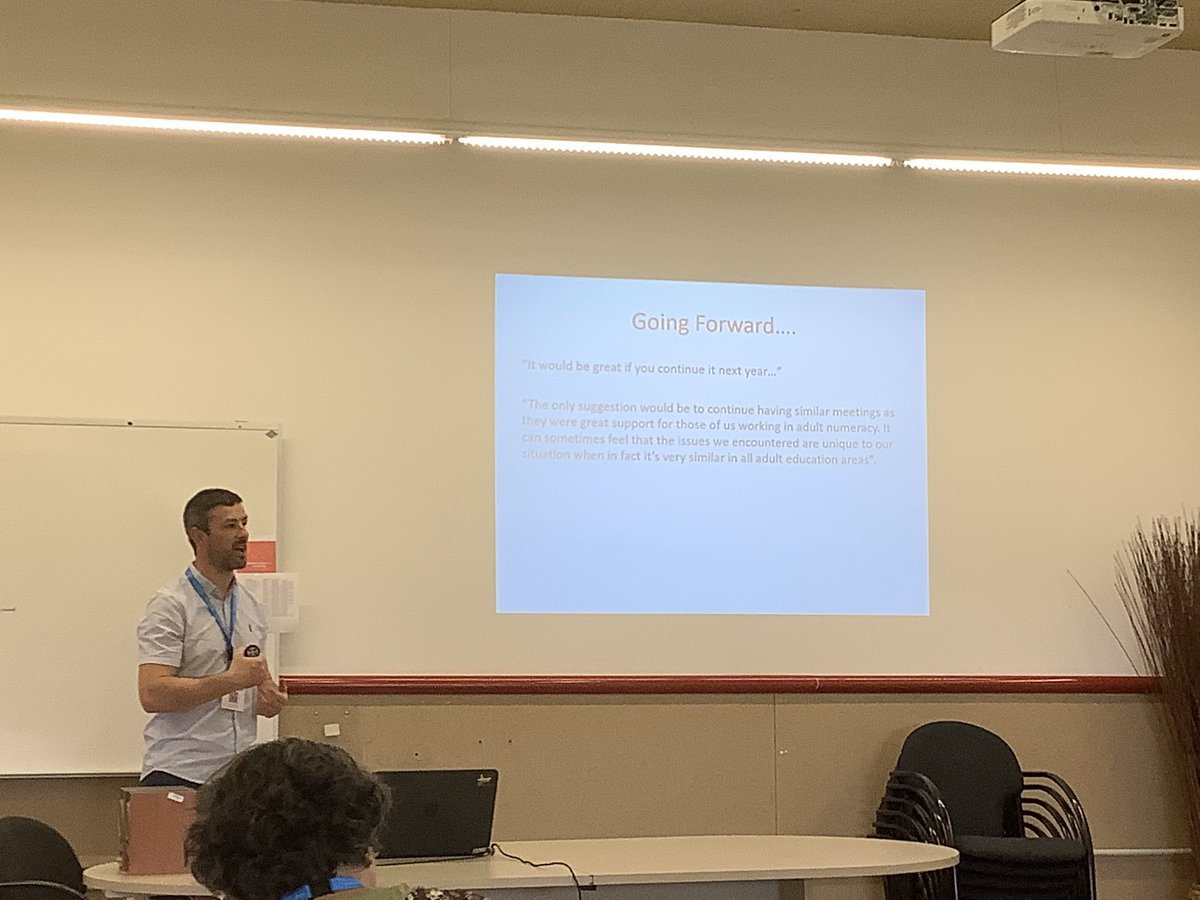 violeta_morari's tweet photo. Great presentation and work done on #AdultNumeracy by @mark_prend @kathyosull @MearaNiamh Fiona Faulkner Annette Forster. #ALM29 https://t.co/qdjG0mKIT9
