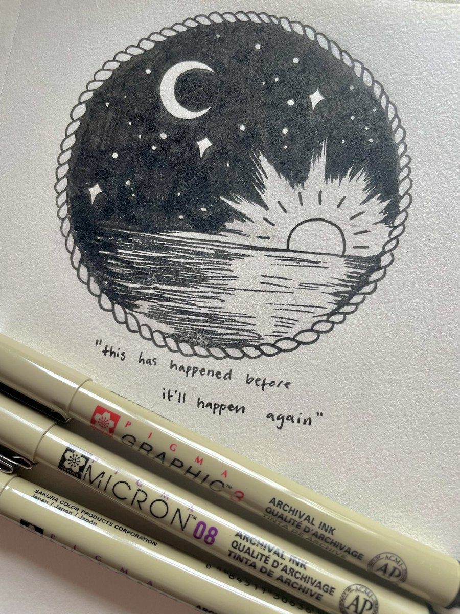 goodnames_are's tweet photo. quick lil sketch based on sum song lyrics. if u know what it is then you’re cool 

#art #ArtistOnTwitter #sketch #drawing #artwork #rt https://t.co/vGYSHLR5G0