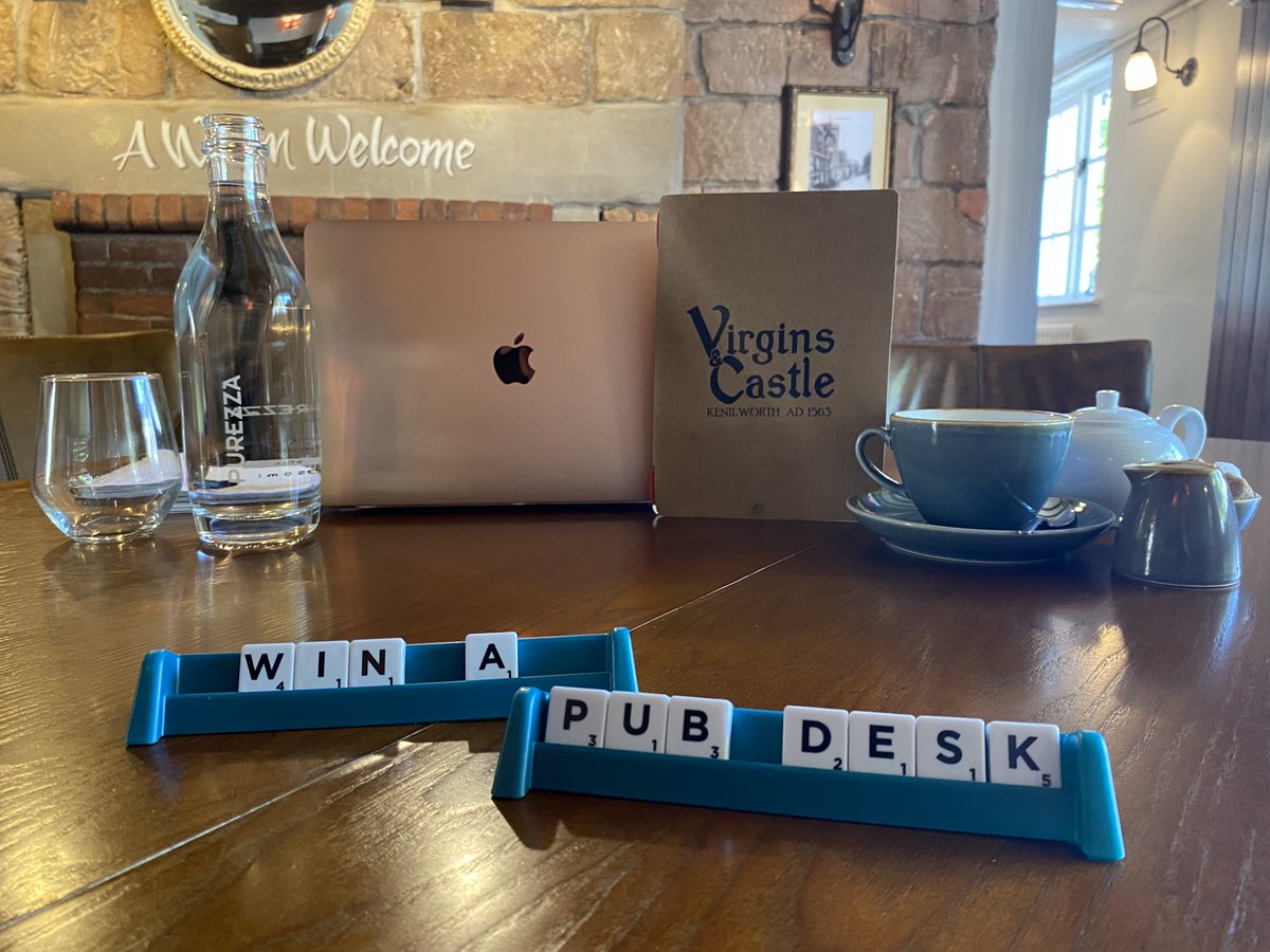 kenilworthspub's tweet photo. WIN YOUR OWN PUB DESK 💻

It's always nice to have an alternative #Workspace, especially when it comes with perks 😏

We're giving one lucky person their own #PubDesk for free, one day a month for an entire YEAR!

Enter here: https://t.co/cMB3PROEex

#Kenilworth #Win #Warwick https://t.co/is5cHPC666