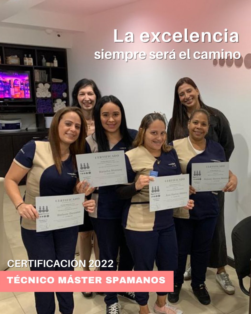 Ya dimos inicio a nuestra certificación anual ¡La excelencia siempre será el camino!

#ExperienciaSpaManos