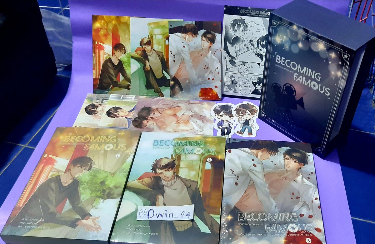 Dwin_24's tweet photo. 📦 ราคารวมส่ง รอบจองของครบ!

1. #Kingforkyler #ขอใหญ่ๆให้ผม | 1100.-
    
2. #จอมมารก็อยากรู้เช่นกัน เล่ม 1-3+Box | 1300.- ในซีล

3. #BecomingFamous #รักสุดใจของนายซุป'ตาร์ ขาย 970.- 

4. #กลับมาเกิดใหม่เป็นซูเปอร์โมเดล 1250.- 

5. #หนึ่งปรารถนาสามชาติภพ | 1950.-
     ในซีล https://t.co/CCpX29xeI3