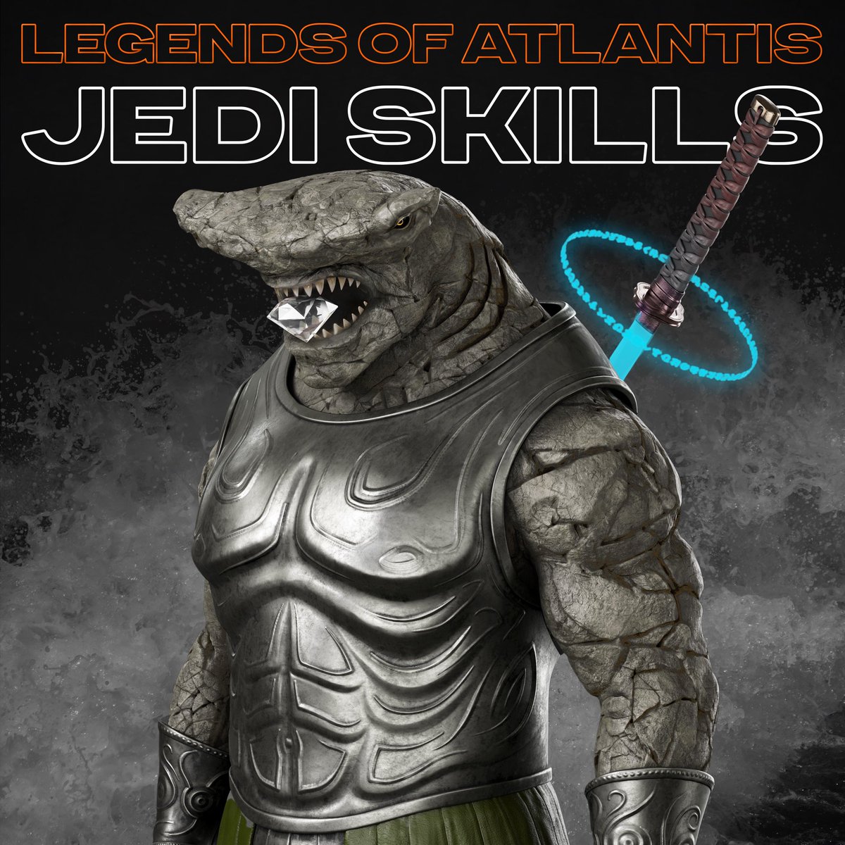Some Atlanteans, have Jedi swords and secret Jedi fighting skills 🔱

#LegendsOfAtlantis
#NFT #NFTs #NFTCommunity
#Metaverse