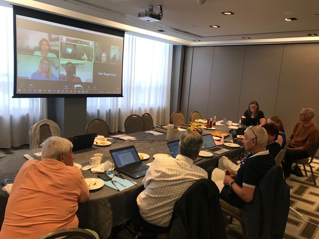 BAPS1953's tweet photo. Our trustees and exec meet today ahead of #68thBAPS #BAPS2022 @BAPSCongress https://t.co/pP7gW9ZVtJ