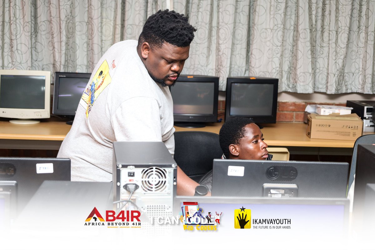 ab4_ir's tweet photo. Day 2 of I Can Code Mamelodi edition kicks off today!!!
@IkamvaYouthSA 
@ikamvayouth
AB4IR making coding fashionable at Kasi!!!
#ab4ir
#icancode
#kid_coders
#KasiCoders
#kidscancode 
#TheFutureIsDigital 
#junior_coders
#future_coders
#umbocoder
#coding
#codingskills https://t.co/j7TIXnqjUS