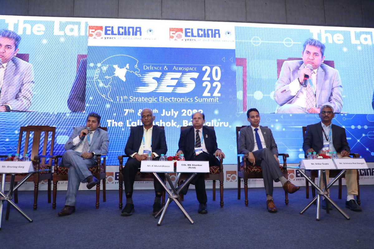 ThalesAsia's tweet photo. It was a pleasure for #Thales to be part of the Strategic Electronics Summit – Defence &amp; Aerospace by @ELCINA_INDIA. Anurag Garg from #ThalesinIndia participated in a panel discussion on "Industry perspective on strategic electronics: Foreign OEMs &amp; Indian OEMs" at the summit. https://t.co/fgBCnF5h0G