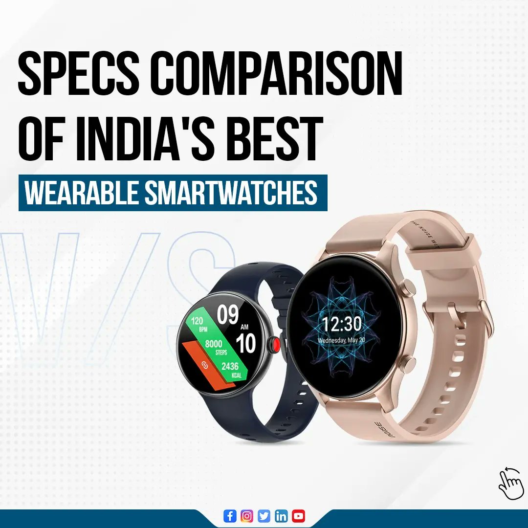 GizNext's tweet photo. Which one of the affordable smartwatch will you buy under a budget of Rs. 4,000 ?
@fireboltt__
@noise
#smartwatches #affordable #gadgetsnews #gadgetslover #techlovers #techdevices #latestlaunches #comparison #difference #giznext https://t.co/EGbxyRPnR2