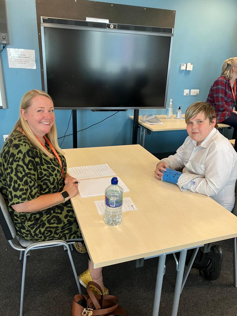 GrangeInclusion's tweet photo. Some #grangers took part in mock interviews run by @AheadP_ship and some excellent volunteers from various businesses. Overall feedback was fantastic, well done Grangers! #dowhatmattersmost #caig #gatsby3 https://t.co/4w2UYphoNh