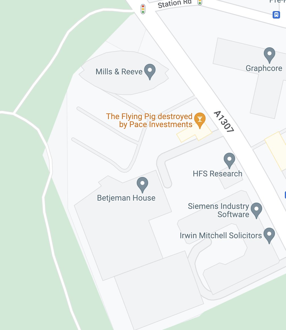 Some Google Maps contributor isn't happy