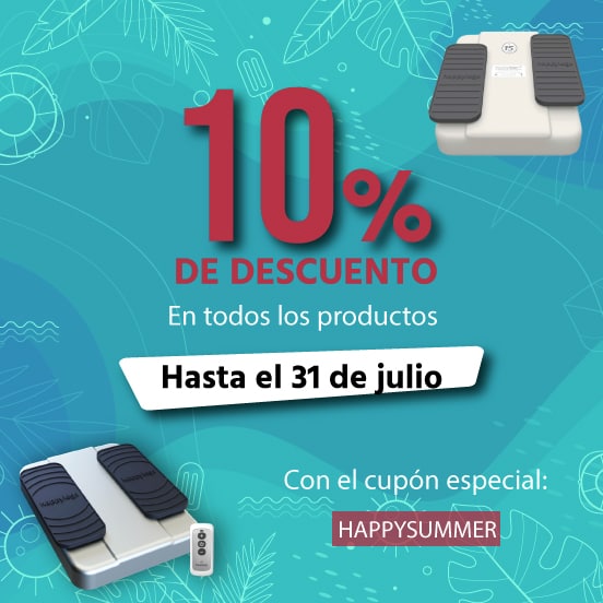 Happyleg queremos compartir estos días de sol con vosotros y regalar salud en verano 🌞

📢 Oferta hasta el 31 de julio, ahora 10€ de regalo en TODOS los Happylegs y Packs.

❤️ ¡APROVECHA IR COMPRA TU HAPPYLEGS! ❤️

#happyleg #diadelamadre #manossanas #HappyDaySilverPlus #Salud