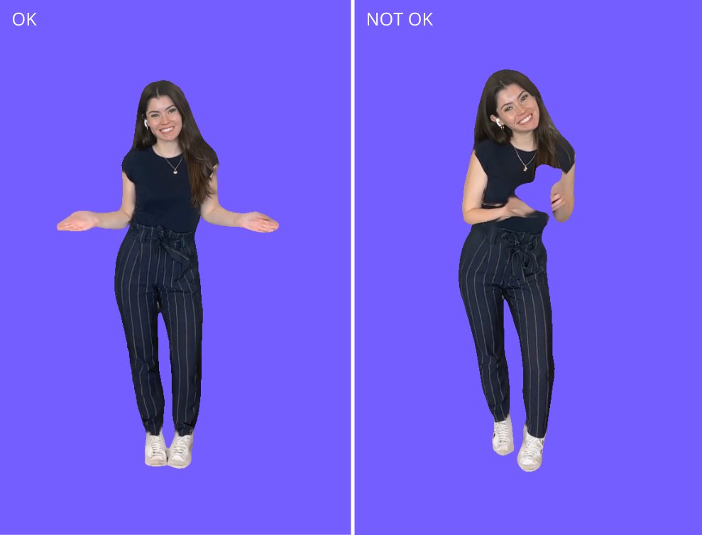 getvolu's tweet photo. Have you been struggling to capture the perfect vologram?
Here’s your tip of the day: Only capture humans. No animals or inanimate objects (unless you want to see a hole in your vologram)
#GetVolu #Volograms #AugmentedReality https://t.co/Ov1eh9epkH