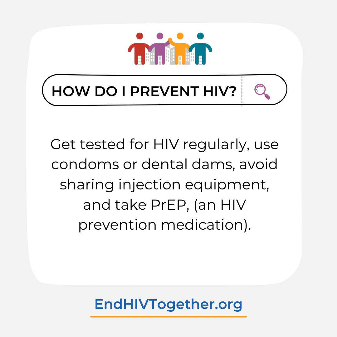 #PreventHIV by getting tested regularly, using protection during sexual intercourse, avoiding shared injection equipment, and taking #PrEP. Protect yourself and your loved ones with these simple steps. To learn more about HIV, click the link: ecs.page.link/b6twZ