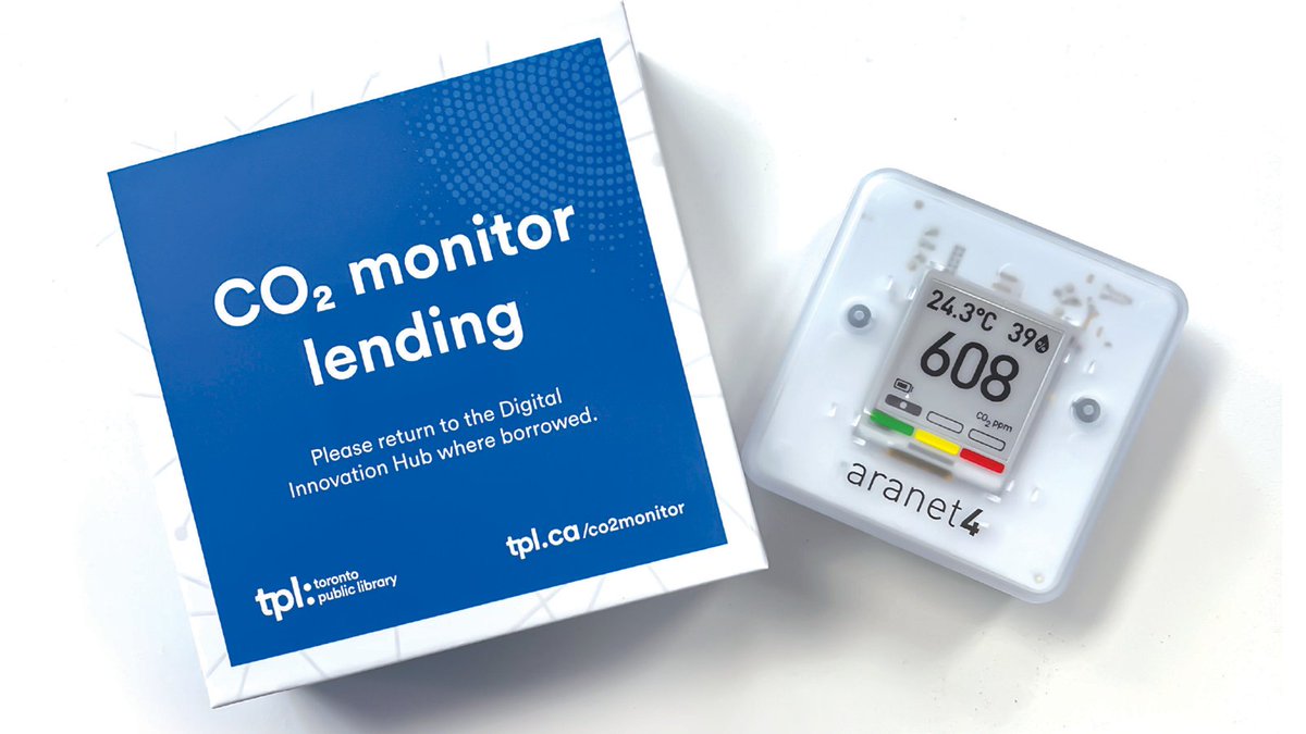CO2 monitor lending kit.