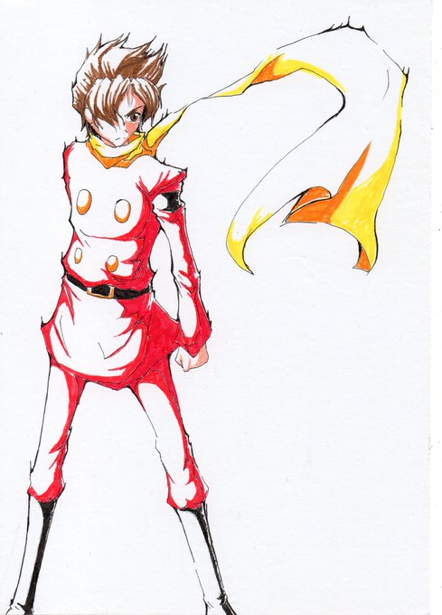 まだフルデジじゃなかった。
 #見た人は7年前後前の絵を晒す 