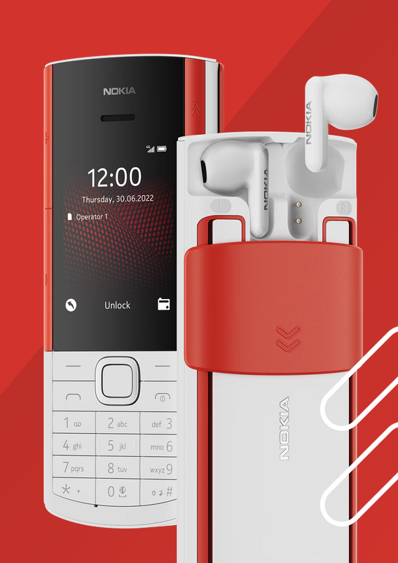 🎶 @HMDGlobal is reviving the music phones. Launched in 2006, the <a href="/Nokia/">Nokia</a> XpressMusic range sold nearly ✴️69m units✴️over time 👉a very successful range‼️

@HMDGlobal launches the new <a href="/Nokia/">Nokia</a> 5710 XpressAudio with built-in wireless headphones. Cool!! 🔝🔝🔝

nokia.com/phones/en_gb/n…