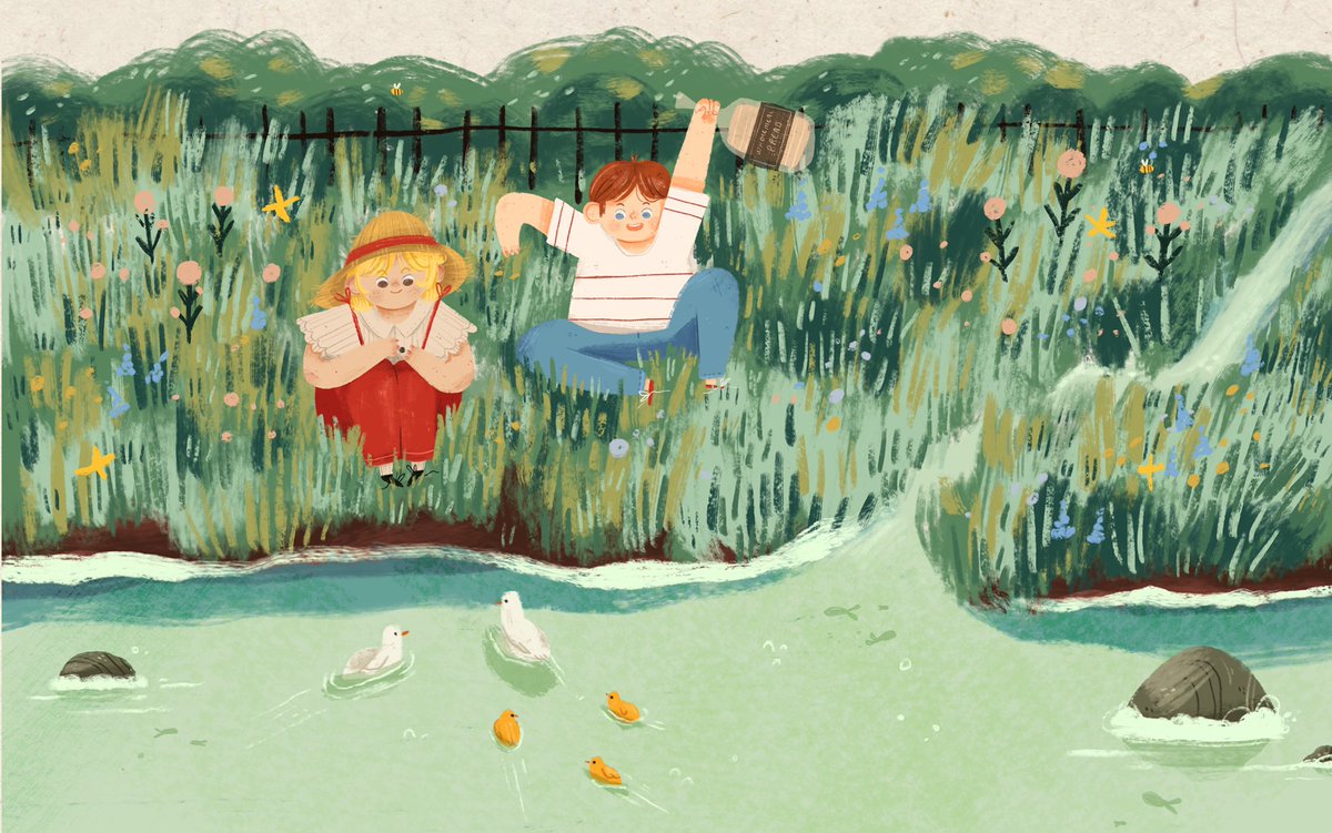 broganhonor's tweet photo. Hello #PortfolioDay!

I’m Brogan, a #kidlit illustrator and general mess-maker ✏️ Currently available for work!

🖥: https://t.co/3CiNiw5okU
💌: broganhonor@gmail.com
🕵🏻‍♀️: @astound_us https://t.co/wklfY1u0UI