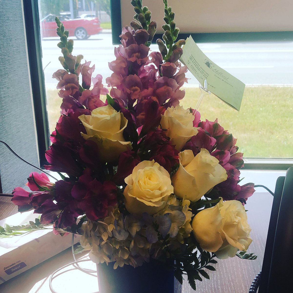 Thank you 502 for the beautiful flowers! Can’t believe it’s been 15 years with TD.