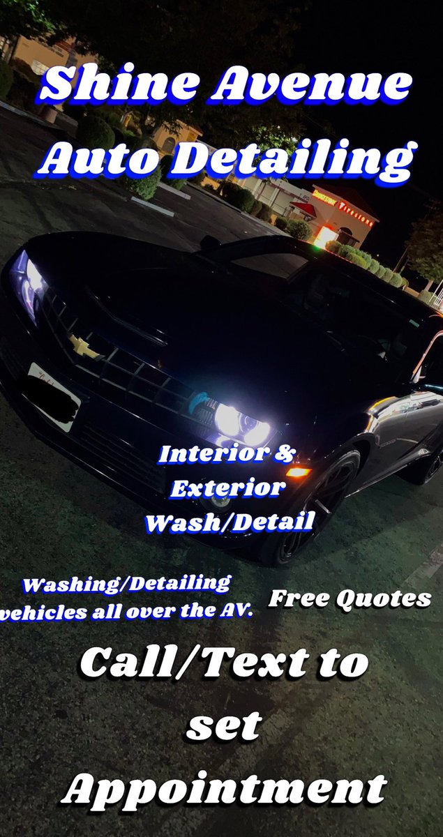 brandon213_'s tweet photo. I’m proud to announce that my auto detailing business is official! 📲 I’m going to invest all my time into it. The only thing I truly enjoy doing all day long. #ShineAveAutoDetailing 
@ ShineAveAutoDetailing on Instagram &amp; Facebook. Twitter coming soon! https://t.co/Og3cfgvgZO