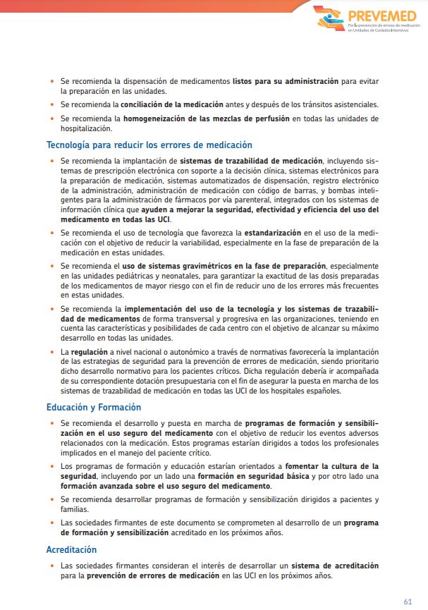sefh_'s tweet photo. ❗❗En Informe #PREVEMED (prevención errores medicación en #UCI) se incluye la recomendación: 

Incorporación de un farmacéutico en equipos multidisciplinares en UCI dado su papel fundamental en uso seguro del medicamento @semicyuc @lasecip @SENeonatologia https://t.co/kvnzWNYNOd https://t.co/OD1250xW2T