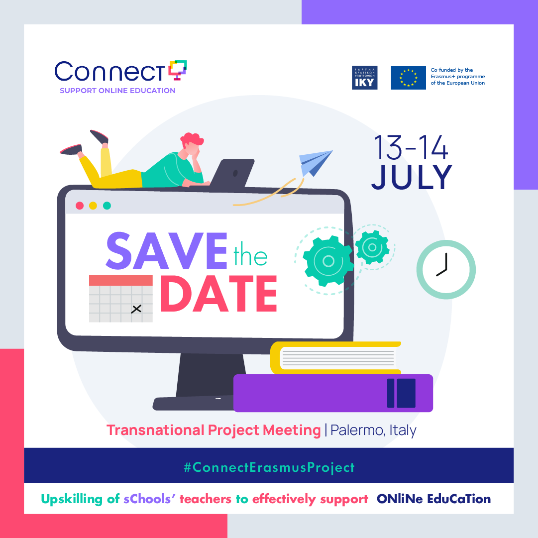 CErasmusproject's tweet photo. The second Transnational #ConnectErasmusProject Meeting at Palermo, Italy is approaching! Partners from Greece, Italy and Cyprus will meet and fruitful collaborate. Follow the #ConnectErasmusProject at https://t.co/N8fVX9nLQe https://t.co/vIwqvCftzo