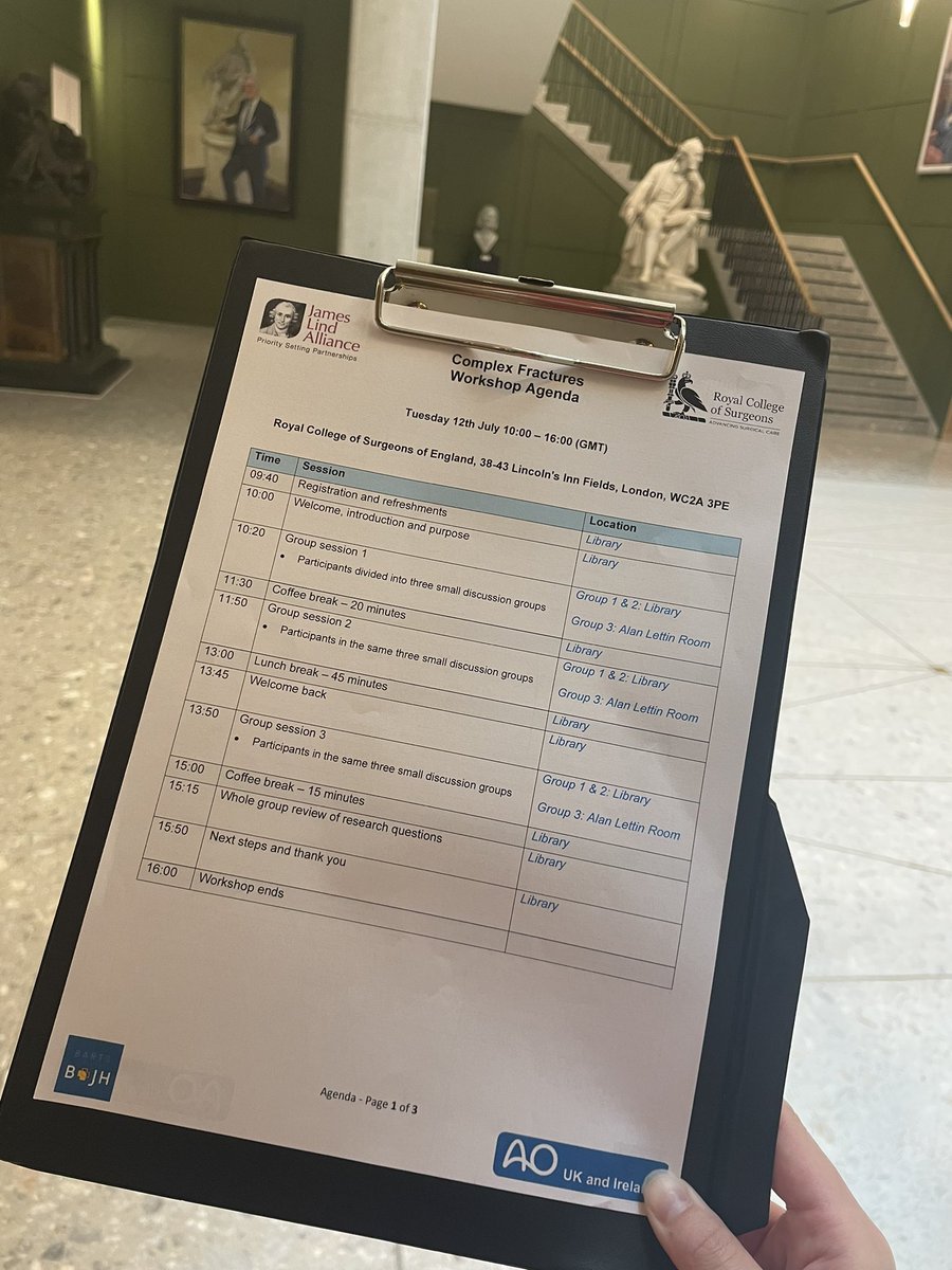 BartsBoneJoint's tweet photo. Registration for the Complex Fractures has begun at @RCSnews
This workshop will determine the precise research questions which should be funded.
@LindAlliance @bota_uk #complexfractures #orthotwitter #bartsorthopaedics #homeoforthopaedics https://t.co/I7qHVJL7KN