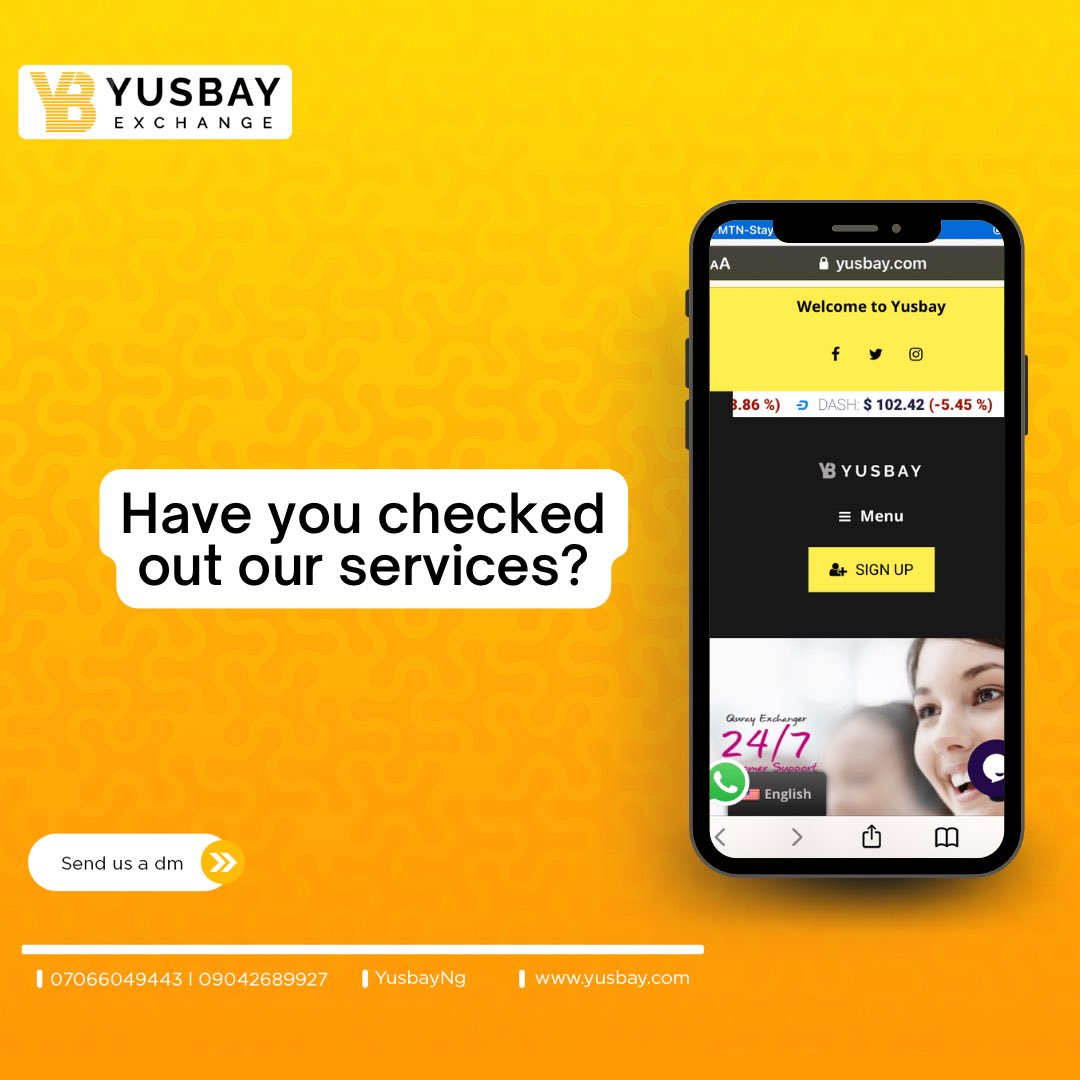 YUSBAY_EXCHANGE's tweet photo. We offer the best of the best to our clients, don’t dull ohh! Come and trade with us 💯💯💯

#Bitcoin https://t.co/A0pZ0tpsLB