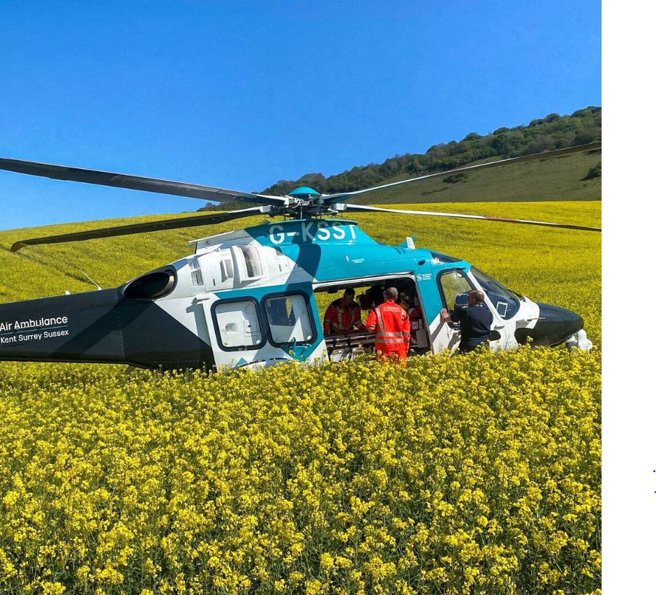 Air Ambulance Charity Kent Surrey Sussex tweet media