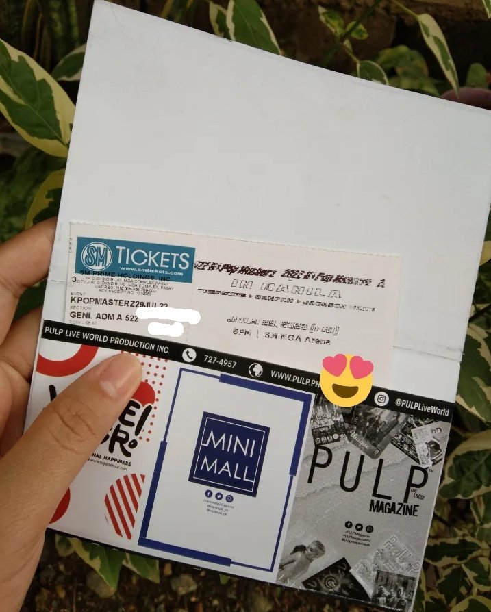 hikuniiiie's tweet photo. after so many days of paghahanap ng ticket. finally meron na! See you treasure!🥺❤️ Thank you so much po for the smooth transaction @JNJKSHOPPH #JNJFeedbacks

PS: take two may nakalimutan lang po akong takpan sa ticket. pasensya na🤗 https://t.co/vLyxYKt4aF