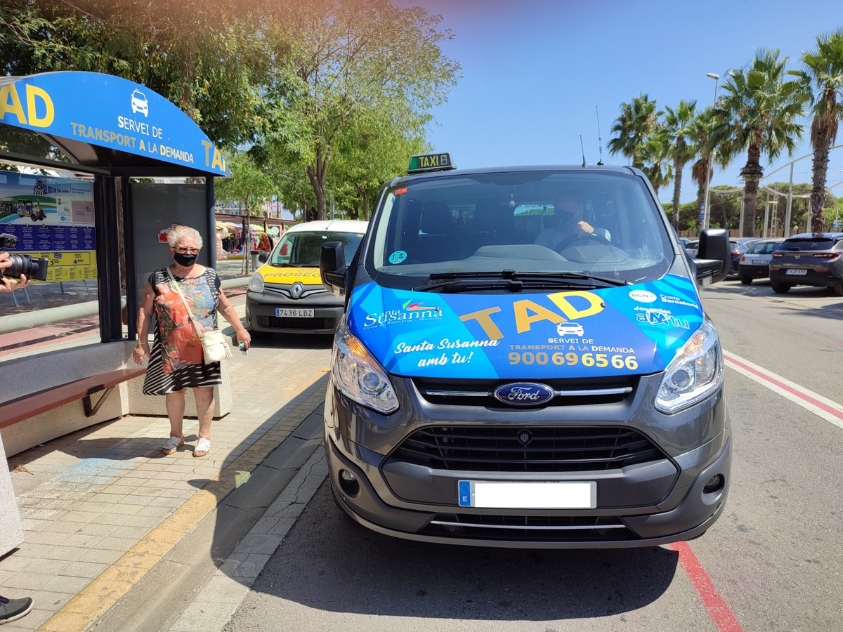 amtu_cat's tweet photo. 👤Joan Campolier, alcalde de Santa Susanna explica:

💬"El TAD 🚍 és una eina d'igualtat social, i també d'èxit. L'any passat es van fer 6.207 serveis, 517 al mes, en una població com la nostra que té 3.650 habitants."

🔎Vols saber com funciona el #TAD? 🌐https://t.co/z0L4uLL6e6 https://t.co/XaVLxHaq0z
