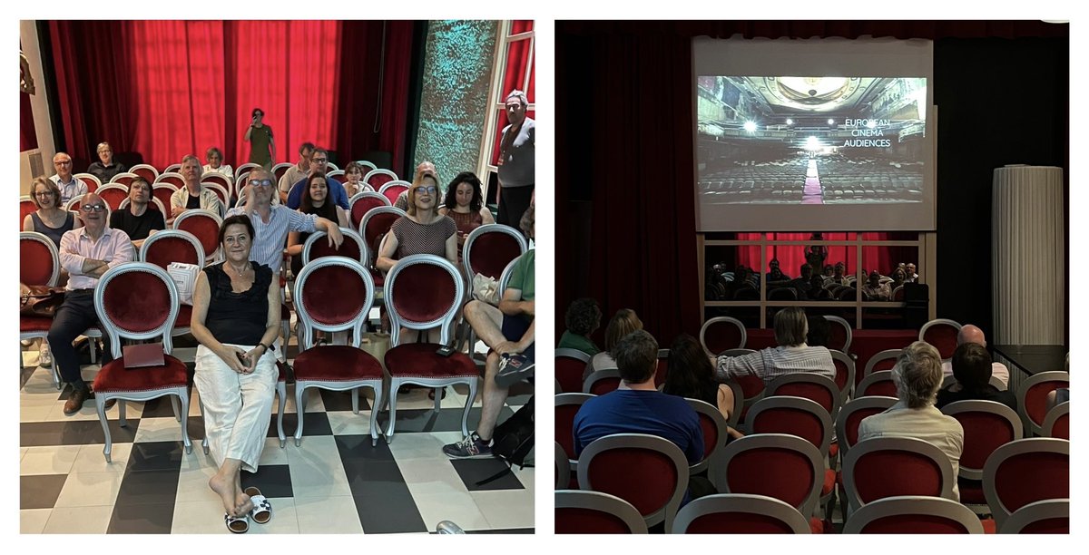 CinemaAudiences's tweet photo. The ECA documentary premiered at the legendary @Cinecitta Studios in Rome this weekend! https://t.co/Utv2L1AmU2