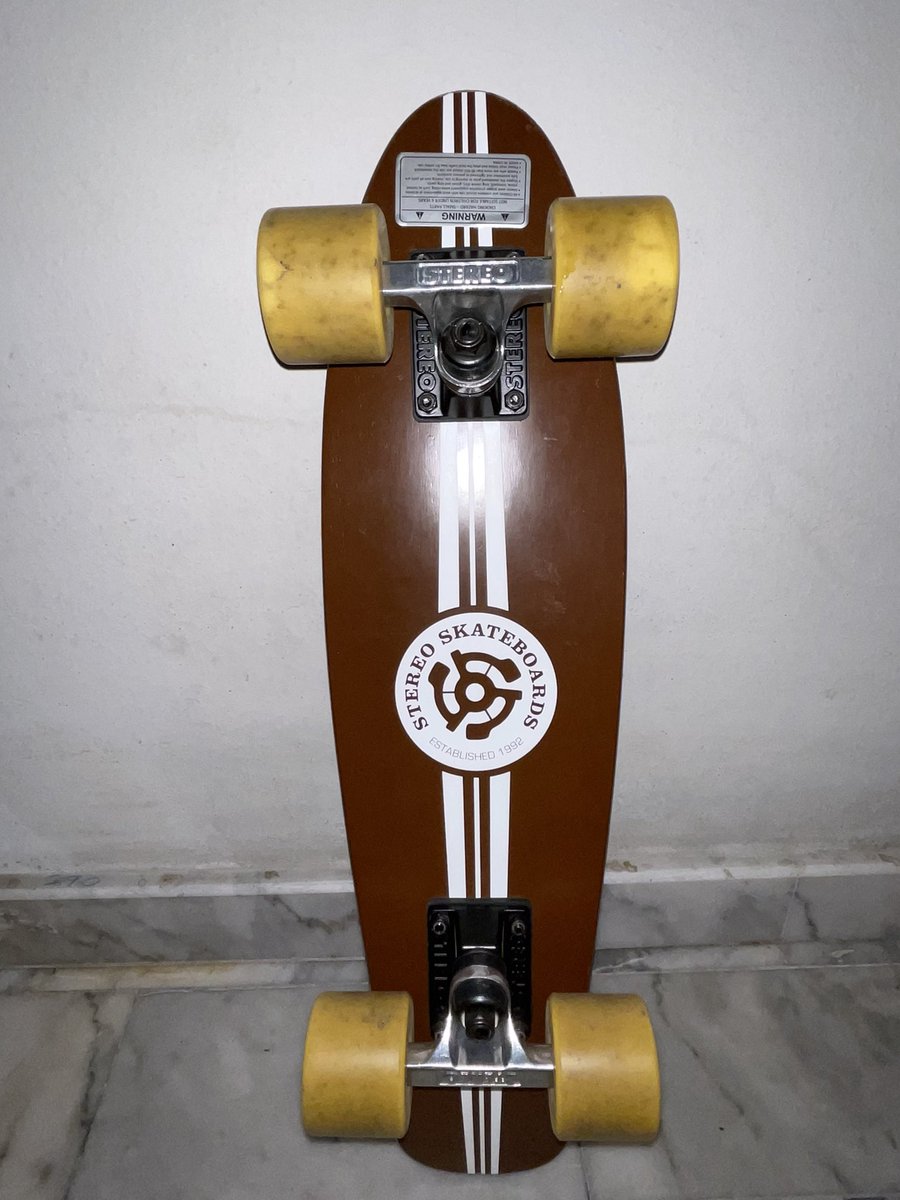 ilikeyourhair_'s tweet photo. ส่งต่อ ครุยเซอร์บอร์ดของ stereo skateboardคั้บบ 1600🥺 หาตังค์ไปเรียนพิเศษคั้บ!! ตัดสินใจอยู่นานมากว่าจะขายดีมั้ย🥲ทักมาถามรายละเอียดก่อนได้ค้าบเพราะน้องมีบาดแผลนิดหน่อยย  #สเก็ตบอร์ดมือสอง #ส่งต่อสเก็ตบอร์ด #ขายสเก็ตบอร์ด https://t.co/LCzQZklBnu