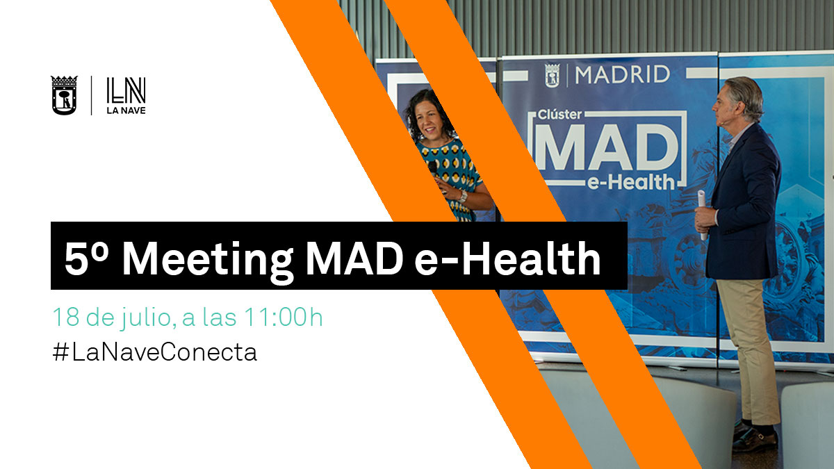 LaNaveMadrid's tweet photo. 📅🗣️ Asiste al 5º #demoday y 1º clúster #Europa - #LATAM del clúster MAD #eHealth.
Se presentarán los proyectos de mayor innovación en Europa provenientes de LATAM:
🔸@Desicsl
🔸@zentricx
🔸#vhealth
🔸@innhealthsim (parte de #ComunidadLN).
ℹ️ https://t.co/SNdzS7hYPM https://t.co/ZaPharOi3w