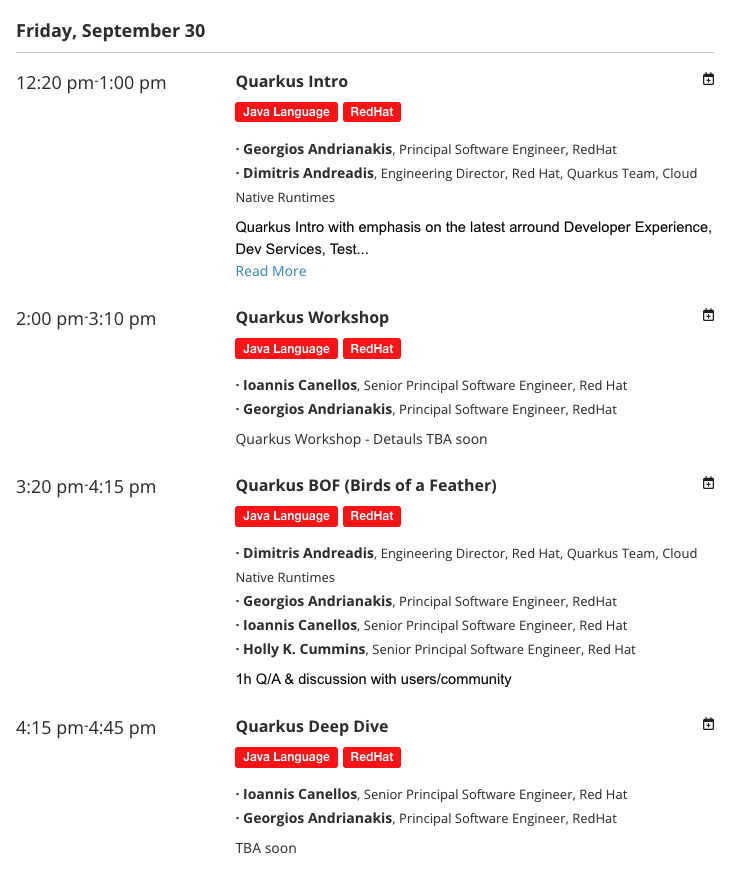 softwaregarden's tweet photo. Did you know that this year, at @VoxxedAthens we have a dedicated track about Red Hat with a series of exceptional speakers and instructors like 
@holly_cummins
@dandreadis
@iocanel
@geoand86

One more reason to attend this year's event

#vdathens #vdathens22 #redhat #techevent https://t.co/vkNIuyCRip