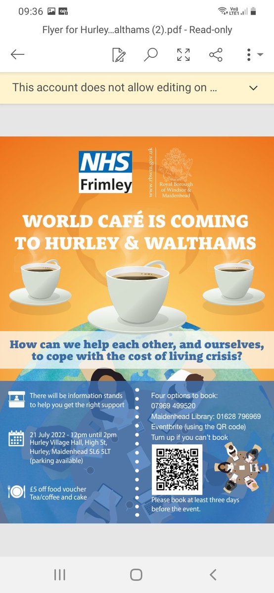 Social Precribing RBWM (@rbwmsocial) on Twitter photo 