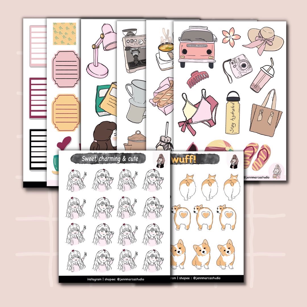 wafflebearprint's tweet photo. All sticker sheets with our old brand printed on is now on sale!!!

We have 4sets for you.

All at a very affordable price.

Voucher available for every follow.

Shop link https://t.co/y0W4vMU4PO

——
#wafflebearph
#bujoph #stickerph #stickersheetph #saleph #shopeesaleph https://t.co/07f4Zrs70Q