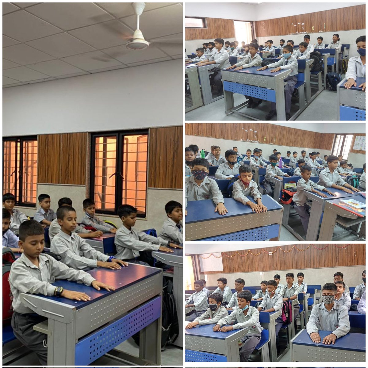 Mindfulness listening activity in GBSSS IARI PUSA