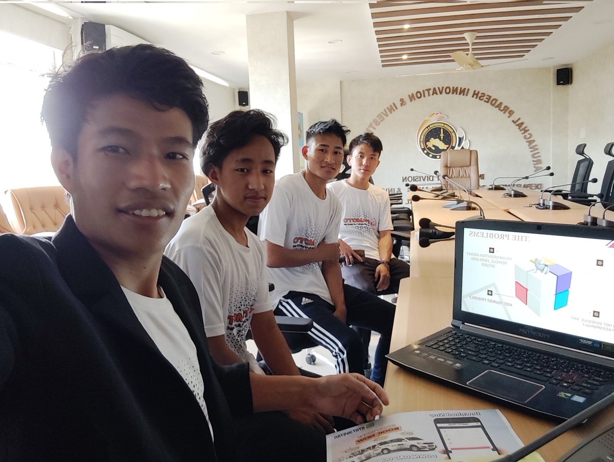 Linkam_Markia's tweet photo. Team @ItaMotoTravel got quality mentoring experience today at Arunachal Pradesh investment &amp; innovation park, Itanagar. 
Thank you @PemaKhanduBJP ji for setting up this office for young entrepreneurs like us. 
#Itamoto #DigitalArunachal #Arunachalstartup @ArunachalCMO https://t.co/dN1FtQwaYV