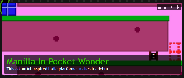 AlexMonfortfer1's tweet photo. Great news! Manilla in Pocket Wonder is a featured article on @IndieDB (a headline): https://t.co/tmVOtKImci

#indiegame #RandyandManilla #indiedev #indiegame #RETROGAMING #itchio #pocketplatformer #arcade1up #pixelart https://t.co/J1A7GaE34I