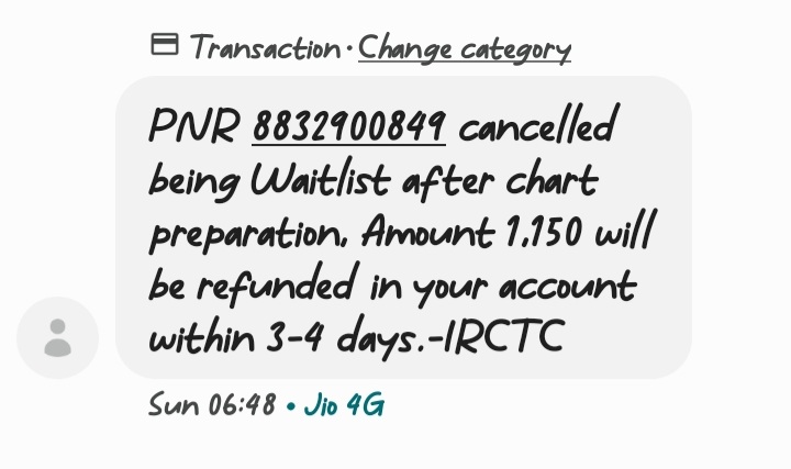 RAVITIW67019682's tweet photo. Mera ticket cancel ho gya hain abhi tk paise wapas nhi aya hain
@PaytmTravel 
@Paytm 
@IRCTCofficial 
@Indianrailway18 https://t.co/4sPuixOMQG