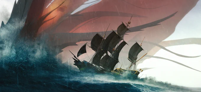 Discover a selection of 25+ concept Art and models by Thomas Dubois,  Charles Ellison, Bobby Rebholz for 'The Sea Beast" 

Full Gallery and Selection : https://t.co/0dTeP7yfgd 