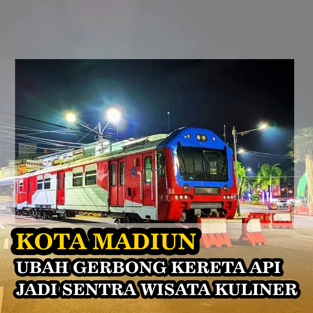 PelautRI's tweet photo. Kota Madiun, saat ini mulai membuat gebrakan baru lagi guna menggenjot perekonomian di kota tersebut dengan mengubah gerbong kereta api menjadi wisata kuliner, dengan konsep.... () 
Baca selengkapnya di https://t.co/KPGyXdxiHT

#aneh #wisata #kuliner #madiun #JawaTimur #PrimeDay https://t.co/NzA8gQGois