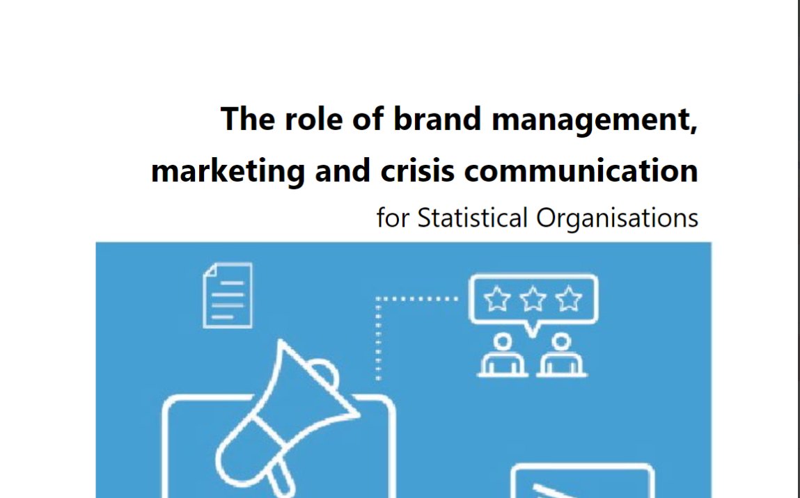 istat_en's tweet photo. #istat among authors of @UNECE #HLGMOS paper on "Role of Brand Management, Marketing and Crisis Communication for Statistical Organizations.
Guidelines and case studies from some countries involved in the project 👇
https://t.co/qCIr9BL6Cp
#ModernStats https://t.co/bnZZBn6f23