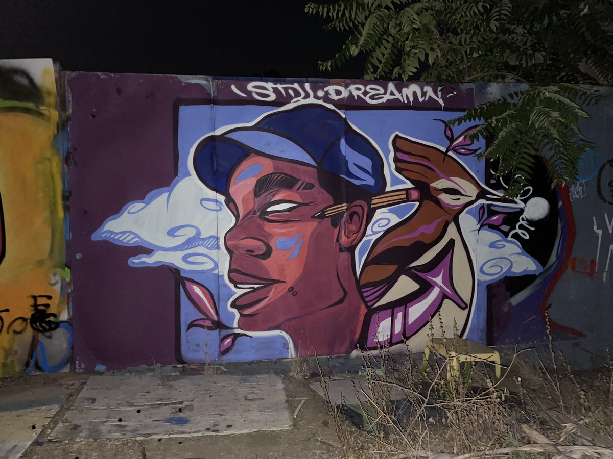 Daillspot's tweet photo. Dope graff went down at #FiveDollarArtParty though!
#fayblone #joer #corpz #relmster https://t.co/LwmsoMq23V