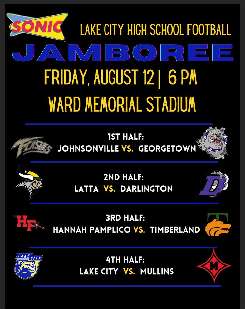 <a href="/AthleticsLCHS/">Lake City Athletics</a> 🏈Jamboree