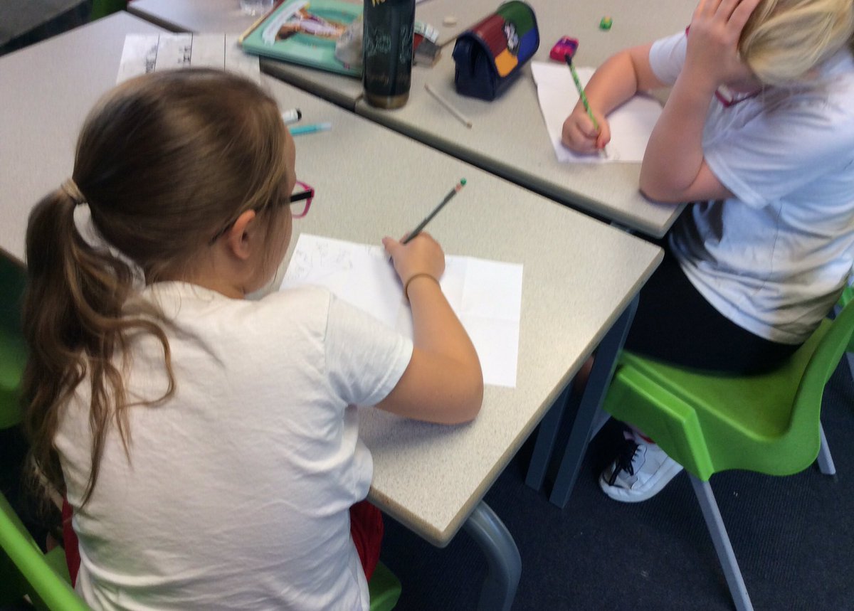 Year 3 are currently creating a storyboard for their own Ancient Greek ‘Monster’ narrative. They have created a powerful mythical beast and are developing the story of how that monster had a significant impact on the ancient world. #joeysenglish <a href="/stjs_staveley/">Saint Joseph's</a>