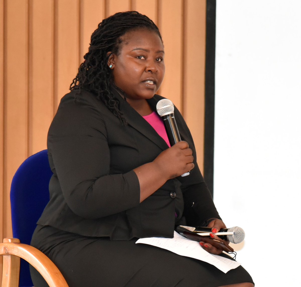 TIKenya's tweet photo. A panel discussion on #IntegrityInThe2022Elections is underway at @SBSKenya as we commemorate #AACD2022. Our ED - @SheiMasinde is discussing the Ethical and Moral standards vis a vis Criminal Standards as guided by chapter 6 of the Constitution on Leadership and Integrity. https://t.co/ngJgK8Ax8C